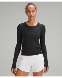 lululemon - – Swiftly Tech Long-Sleeve Shirt 2.0 Waist Length – – - Lyst