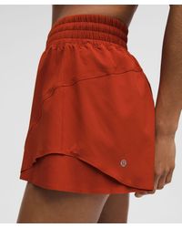 lululemon - Shake It Out High-Rise Running Short 2.5" - Lyst