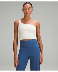 lululemon - Ribbed Nulu Asymmetrical Yoga Tank Top - Lyst