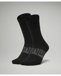 lululemon athletica Power Stride Crew Sock 2 Pack - Black
