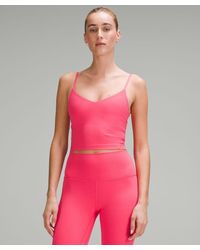 lululemon - Aligntm Cropped Cami Tank Top A/b Cup - Lyst
