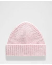 lululemon - – Ribbed-Knit Wide-Cuff Beanie Hat – - Lyst