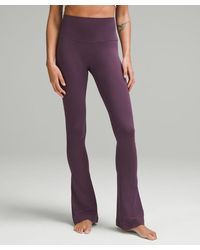 lululemon - Align High-rise Mini-flared Pants Extra Short - Color Purple - Size 12 - Lyst