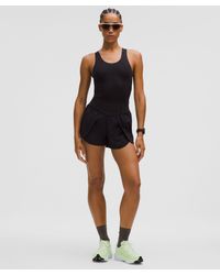 lululemon - Go Further Split-Short Runsie 3" - Lyst