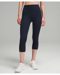 lululemon - Wunder Train High-rise Crop 21" - Lyst