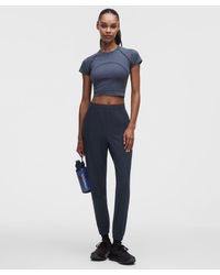 lululemon - Adapted State High-rise Joggers Full Length - Color Blue - Size 0 - Lyst