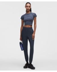 lululemon - Adapted State High-rise Joggers Full Length - Color Blue - Size 0 - Lyst