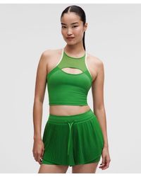 lululemon - – Ace Advantage Mesh-Panel Tennis Tank Top – – Size Large - Lyst