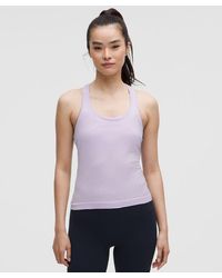 lululemon - – Swiftly Tech Racerback Tank Top 6.0 Waist Length – /Pastel – Size 6 - Lyst