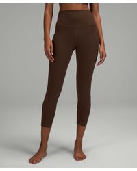 lululemon - Align High-rise Pants With Pockets - 25" - Color Brown - Size 14 - Lyst
