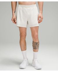 lululemon - Pace Breaker Lined Shorts - 5" - Color White - Size L - Lyst