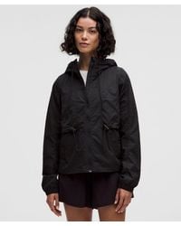 lululemon - Drawstring Water-Resistant Hooded Jacket - Lyst