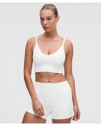 lululemon - Focuser Scoop-Neck Bra Nulu - Lyst