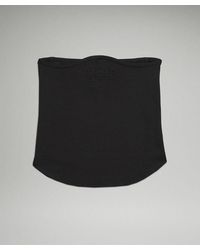 lululemon - Fast And Free Running Neck Warmer - Color Black - Size M/l - Lyst