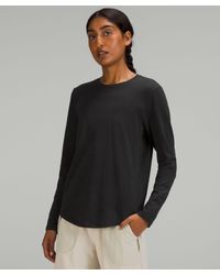 lululemon - Love Modal Fleece Long Sleeve Shirt - Lyst