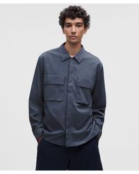 lululemon - Unshaken Long-Sleeve Collared Shirt - Lyst
