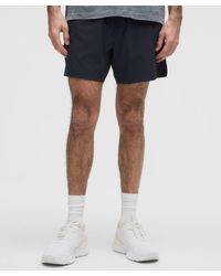 lululemon - Mile Maker Run Crew Ripstop Lined Short 6" - Lyst