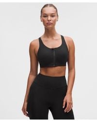 lululemon - Energy Zip-Front Bra - Lyst