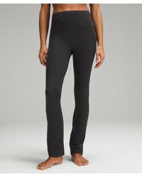 lululemon - Align High-rise Mini-flared Pants Extra Short - Color Black - Size 0 - Lyst