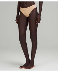 lululemon - Invisiwear Mid-rise Thong Underwear - Color Khaki - Size 2xl - Lyst