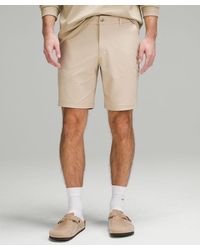 lululemon - Abc Classic-fit Shorts Warpstreme - 9" - Color Khaki - Size 28 - Lyst