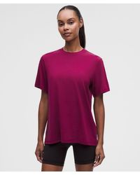 lululemon - – Jersey Training Short-Sleeve Shirt – – Size 6 - Lyst