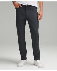 lululemon - Abc Classic-fit 5 Pocket Trousers 30"l Warpstreme - Color Black - Size 28 - Lyst