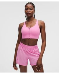 lululemon - Energy Zip-Front Bra - Lyst
