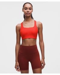 lululemon - All-Time Hero Ribbed Sports Bra - Lyst