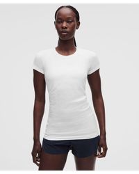 lululemon - – Swiftly Tech Short-Sleeve Shirt 2.0 Waist Length – – Size 14 - Lyst