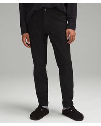 lululemon - Abc Slim-fit 5 Pocket Trousers 34"l Utilitech - Color Black - Size 28 - Lyst