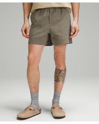 lululemon - Bowline Shorts Stretch Cotton Versatwill - 5" - Color Brown - Size L - Lyst