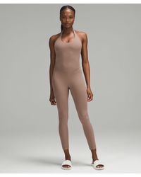 lululemon - Aligntm Halter Bodysuit 25" - Lyst