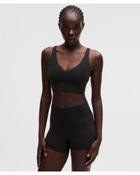 lululemon - – Focuser V-Neck Sports Bra Light Support, A/B Cup – – Size Large - Lyst