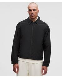 lululemon - Cotton-Blend Collared Jacket - Lyst