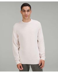 lululemon - – Textured Knit Classic-Fit Crewneck Sweater – – Size Large - Lyst