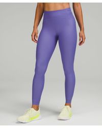 lululemon - Senseknit Running High-rise Tight Leggings - 28" - Color Indigo/purple - Size 0 - Lyst