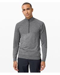 lululemon - – Engineered Warmth Half Zip Sweatshirt – / – - Lyst