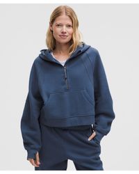 lululemon - Scuba Oversized Half-Zip Hoodie - Lyst
