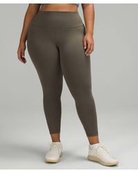 lululemon - Wunder Train High-rise Tight Leggings - 25" - Color Green - Size 14 - Lyst