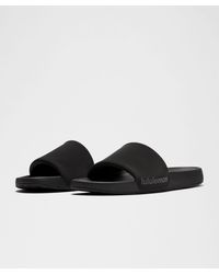 lululemon - Restfeel Slides - Color Black/grey - Size 10 - Lyst