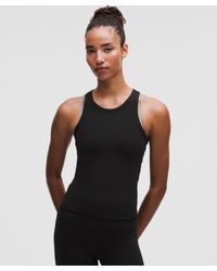 lululemon - Align Waist-length Racerback Tank Top - Color Black - Size 0 - Lyst