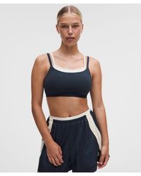 lululemon - – Layered Cami-Strap Sports Bra Light Support, C/D Cup – – Size 6 - Lyst