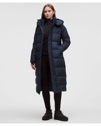 lululemon - Wunder Puff 600-Down-Fill Long Jacket - Lyst