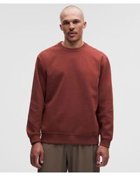 lululemon - – Grand Standard Long-Sleeve Crew Sweatshirt – – Size Large - Lyst