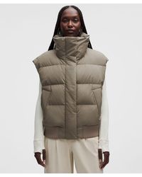 lululemon - – Wunder Puff Bomber Vest – – Size Large - Lyst