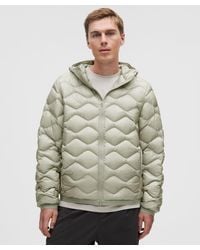 lululemon - – Featherweight 900-Down-Fill Quilted Hooded Jacket – /Pastel – Size Large - Lyst