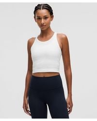 lululemon - Swiftly Tech Cropped Racerback Tank Top 2.0 - Lyst