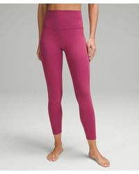 lululemon - Align High-rise Pants With Pockets - 25" - Color Pink - Size 0 - Lyst