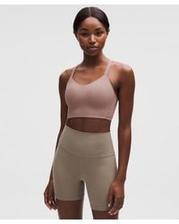 lululemon - Like A Cloud Ribbed Longline Bra - Lyst